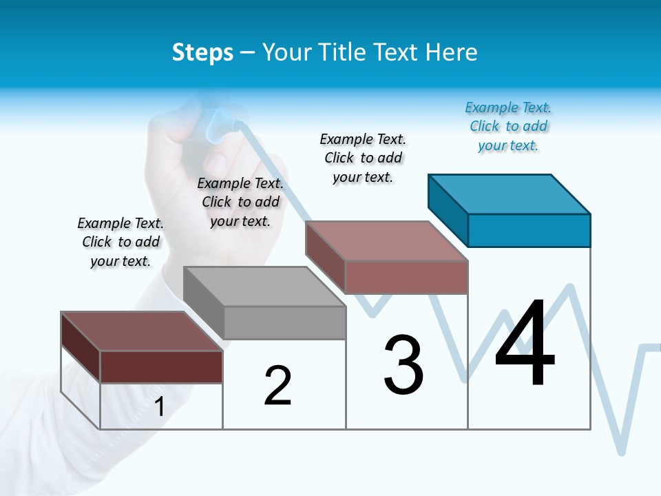 Manager White Pen PowerPoint Template