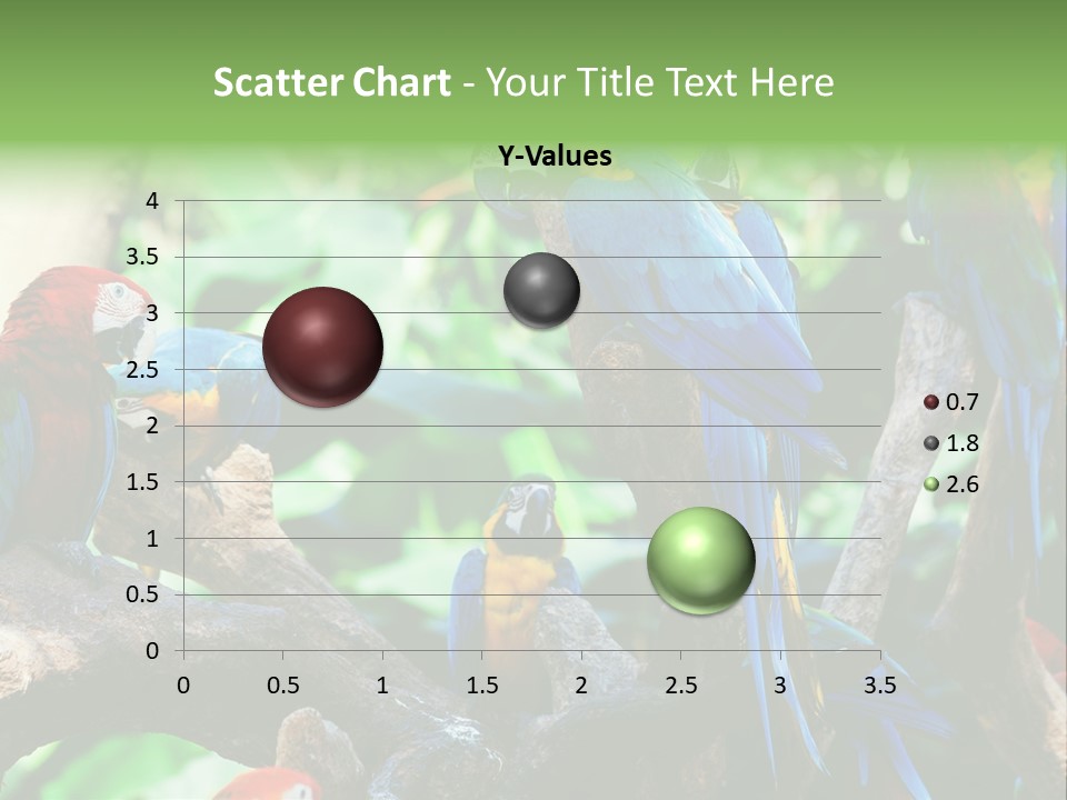Yellow Forest Image PowerPoint Template