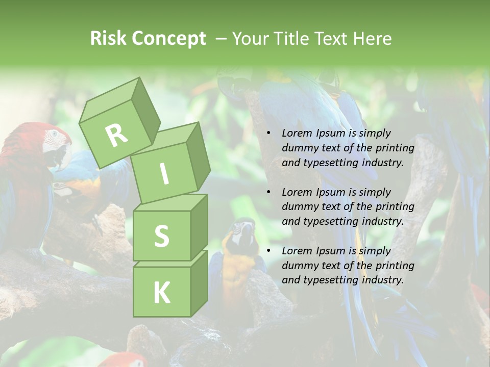 Yellow Forest Image PowerPoint Template