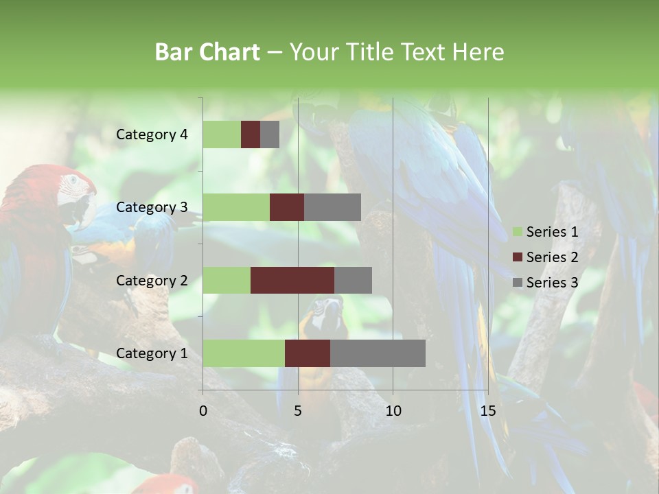 Yellow Forest Image PowerPoint Template