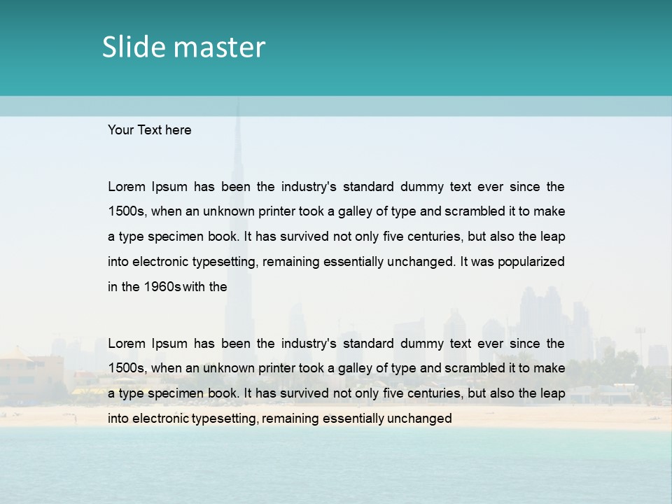 Architecture Jeremiah East PowerPoint Template