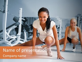 Build Caucasian Attractive PowerPoint Template