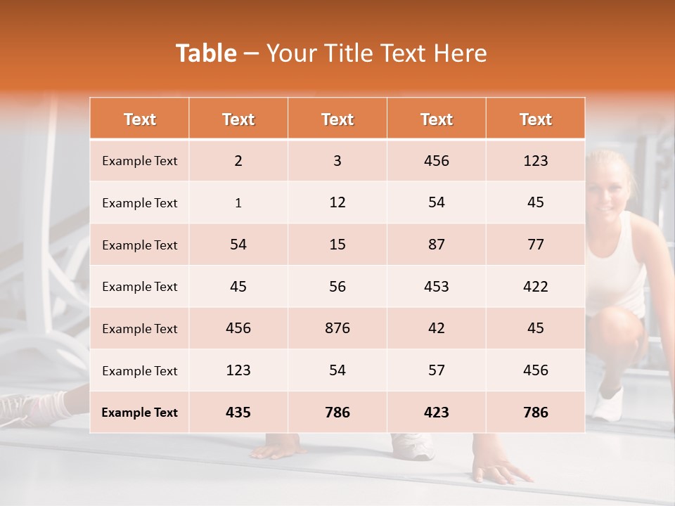 Build Caucasian Attractive PowerPoint Template