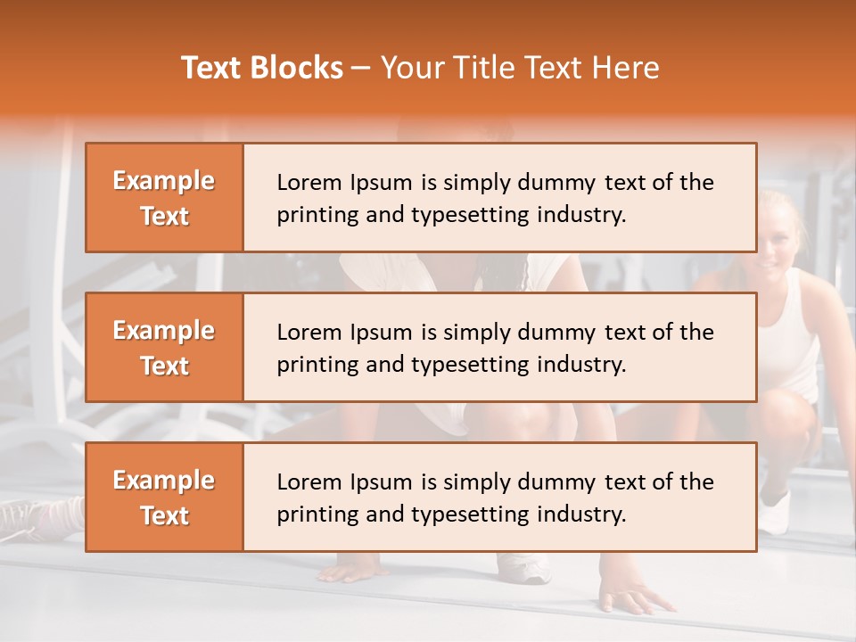 Build Caucasian Attractive PowerPoint Template