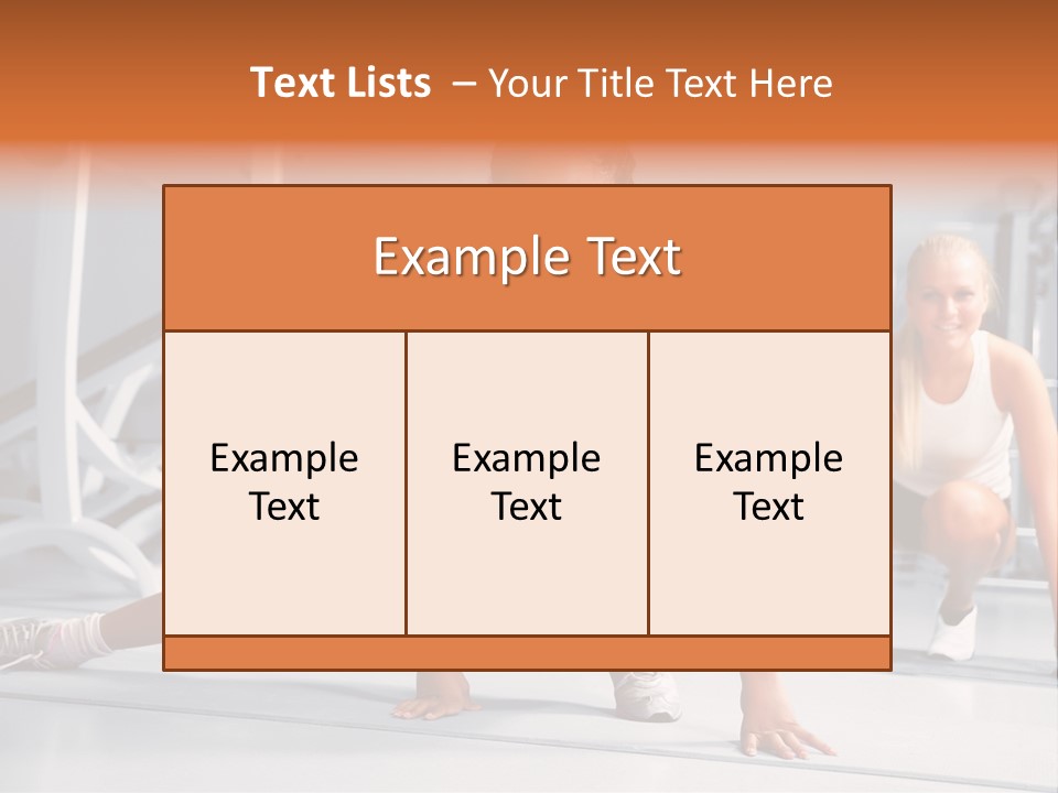 Build Caucasian Attractive PowerPoint Template