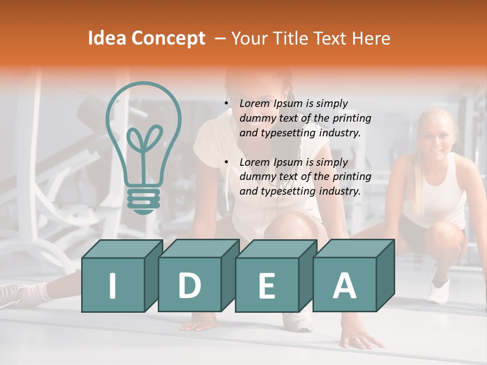 Build Caucasian Attractive PowerPoint Template