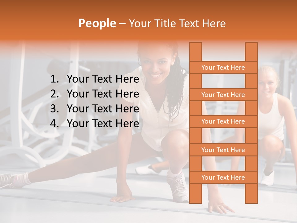 Build Caucasian Attractive PowerPoint Template