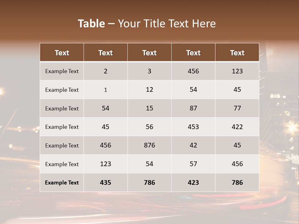 Background Transportation Hongkong PowerPoint Template