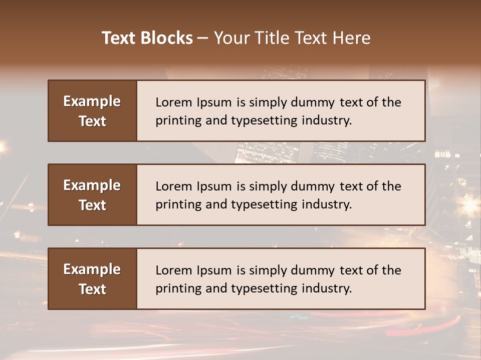 Background Transportation Hongkong PowerPoint Template
