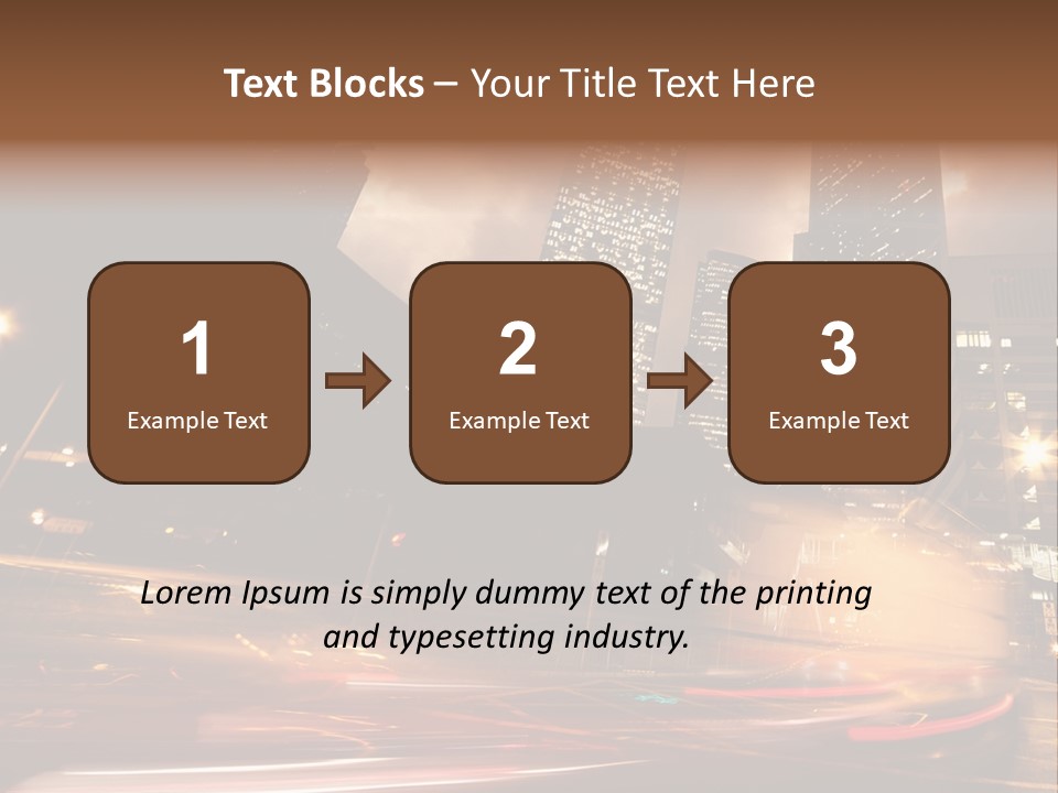 Background Transportation Hongkong PowerPoint Template
