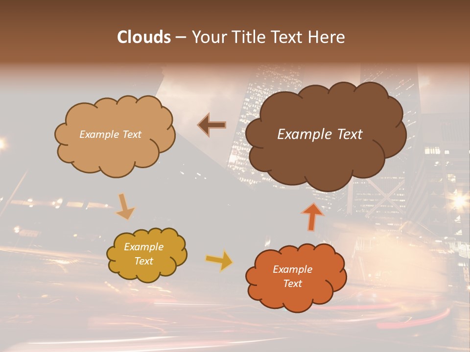 Background Transportation Hongkong PowerPoint Template
