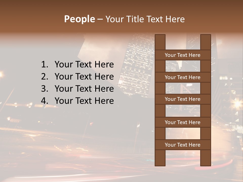 Background Transportation Hongkong PowerPoint Template