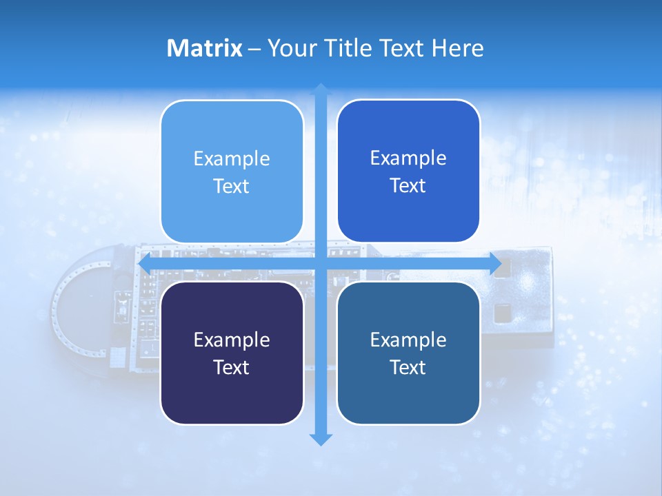 Electrical Accessories Usb PowerPoint Template