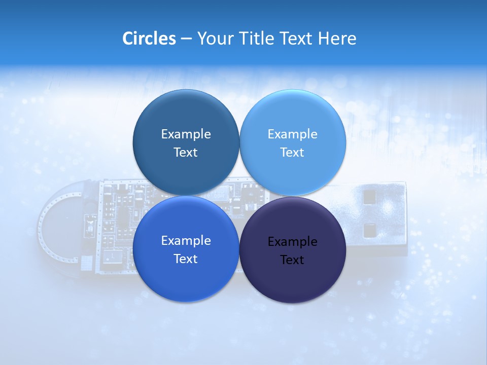 Electrical Accessories Usb PowerPoint Template