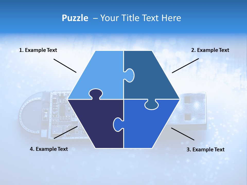 Electrical Accessories Usb PowerPoint Template