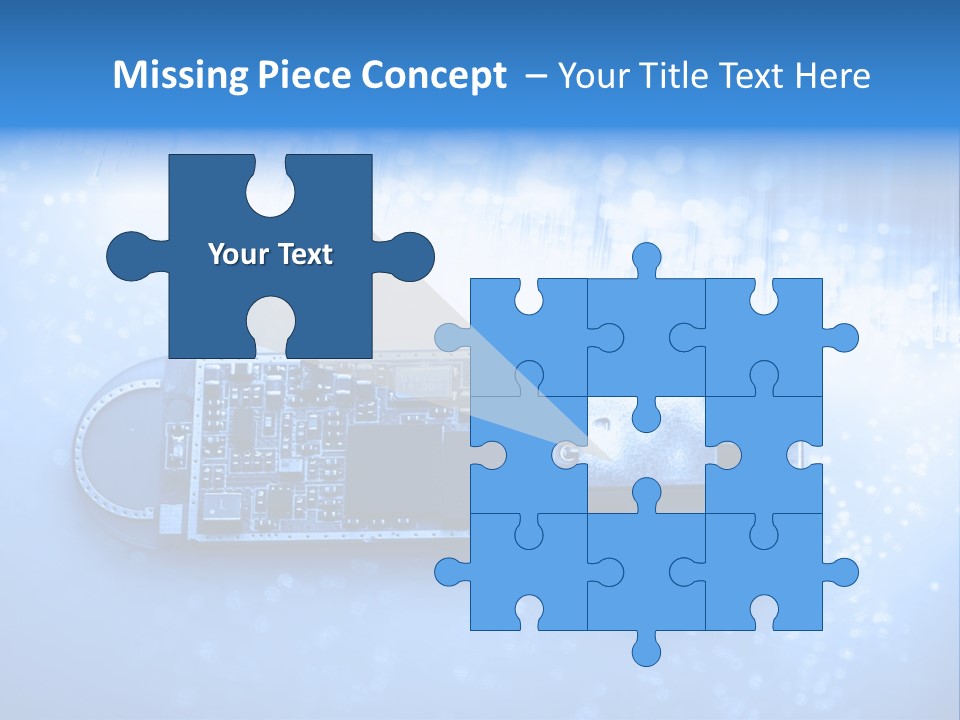 Electrical Accessories Usb PowerPoint Template