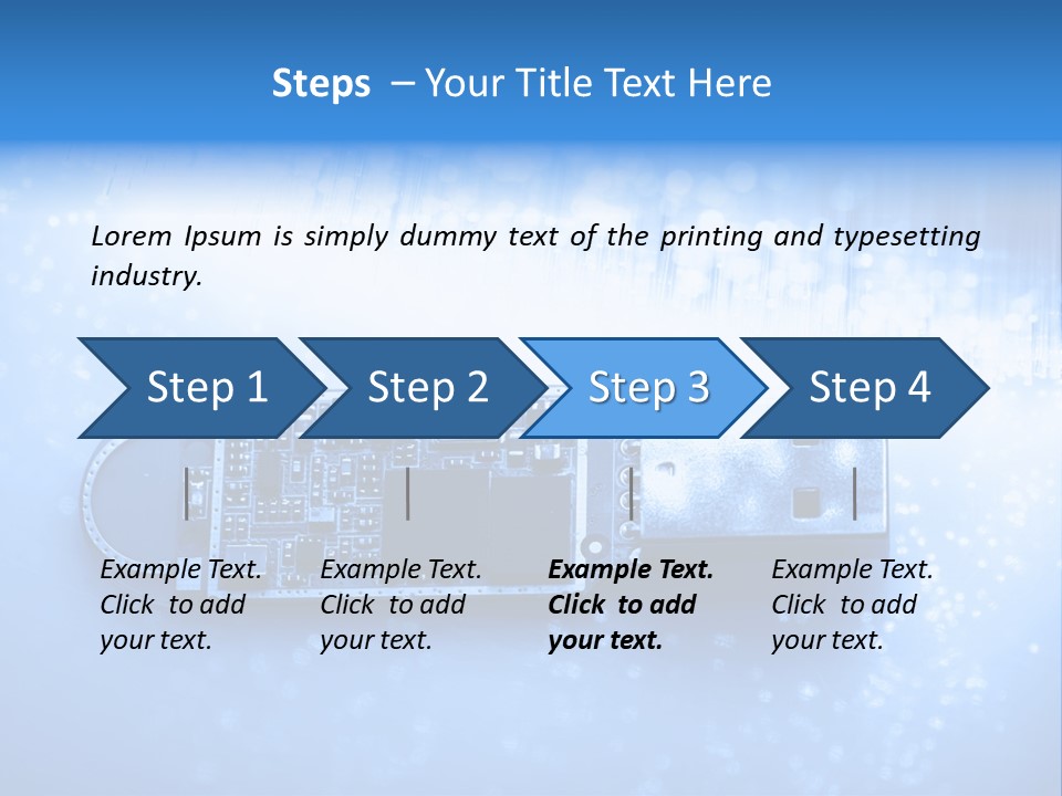 Electrical Accessories Usb PowerPoint Template