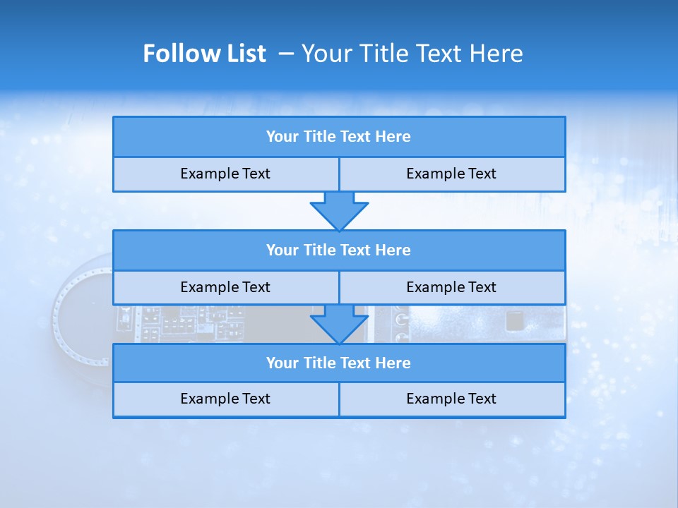 Electrical Accessories Usb PowerPoint Template