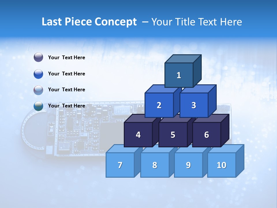 Electrical Accessories Usb PowerPoint Template