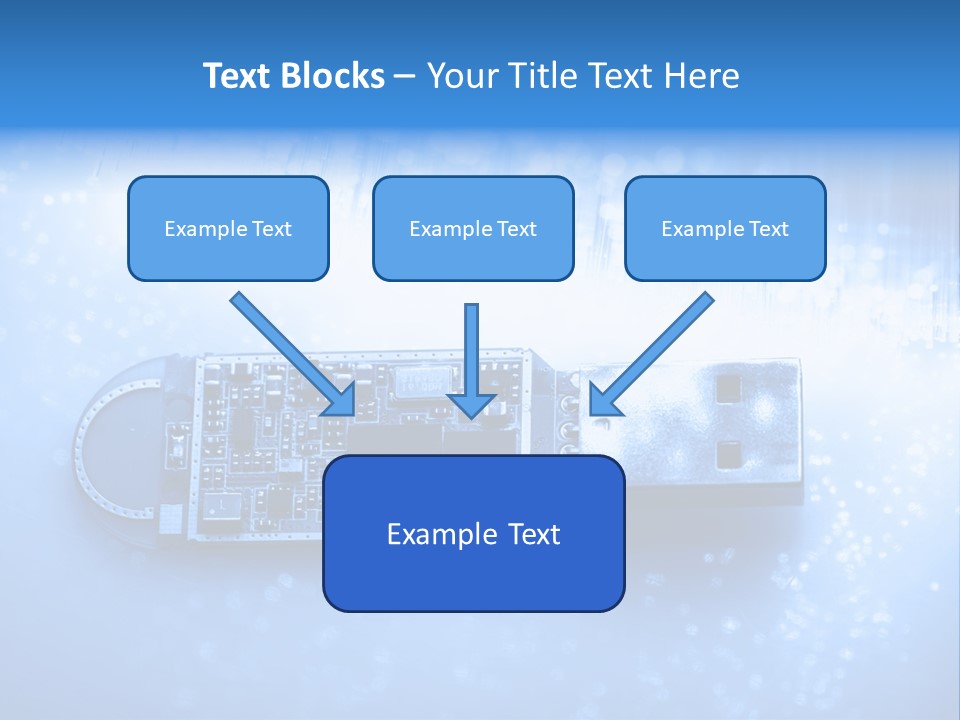 Electrical Accessories Usb PowerPoint Template