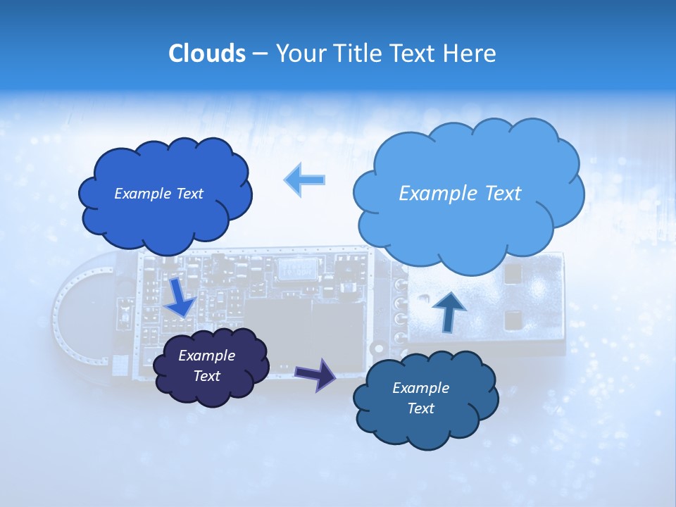 Electrical Accessories Usb PowerPoint Template