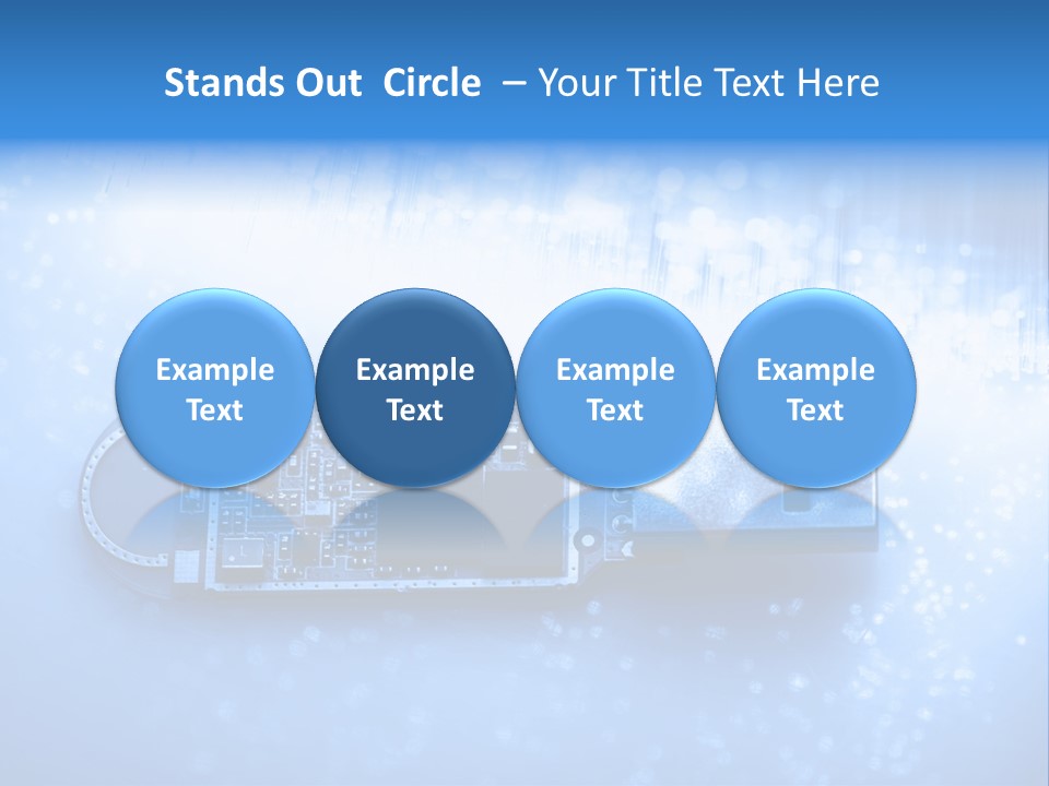 Electrical Accessories Usb PowerPoint Template