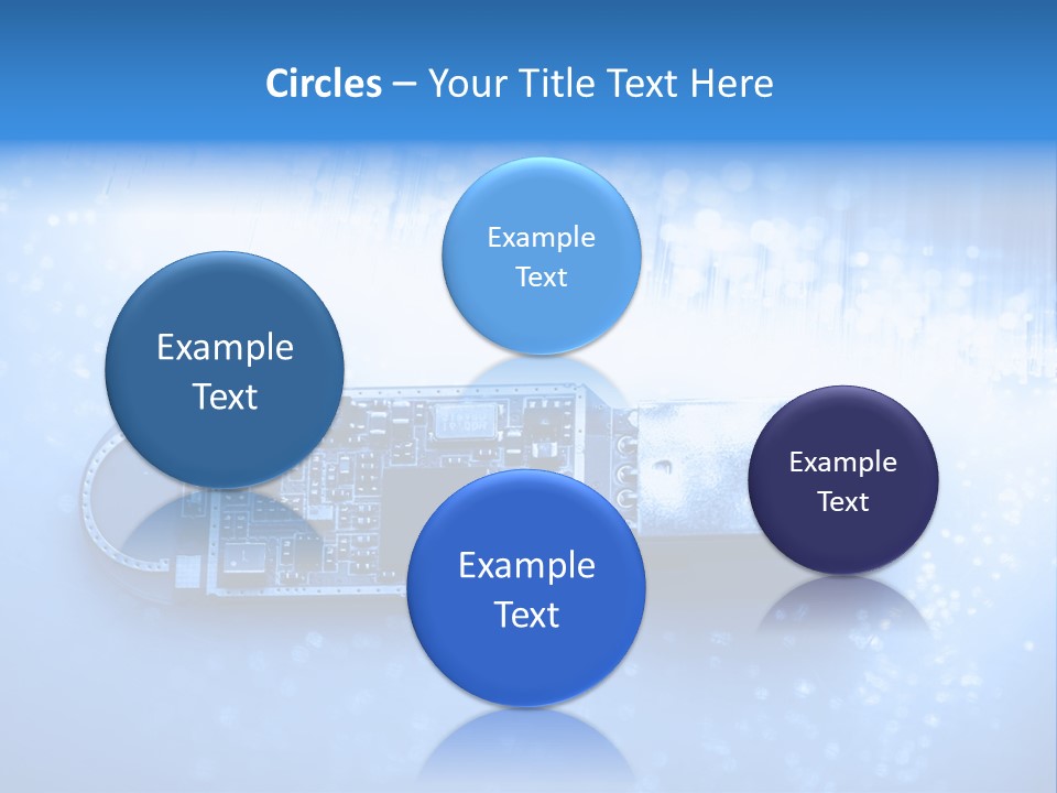 Electrical Accessories Usb PowerPoint Template