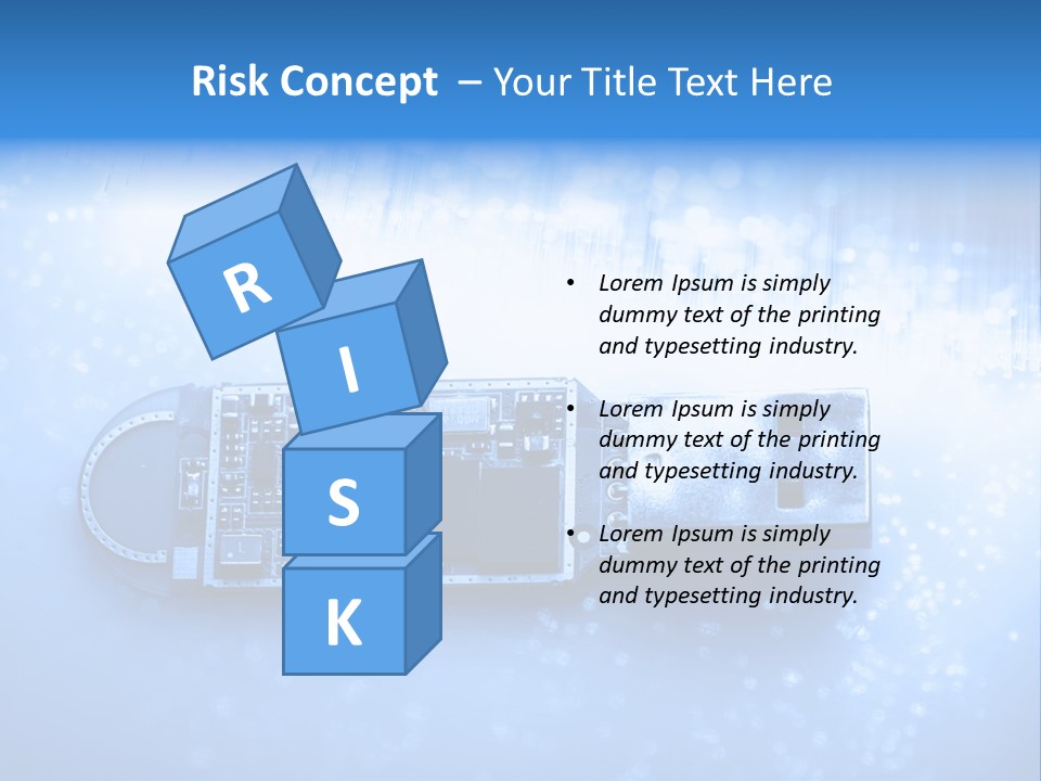 Electrical Accessories Usb PowerPoint Template