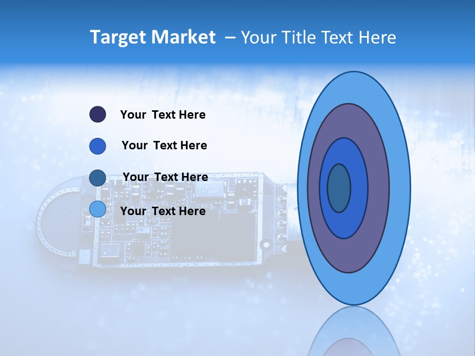 Electrical Accessories Usb PowerPoint Template