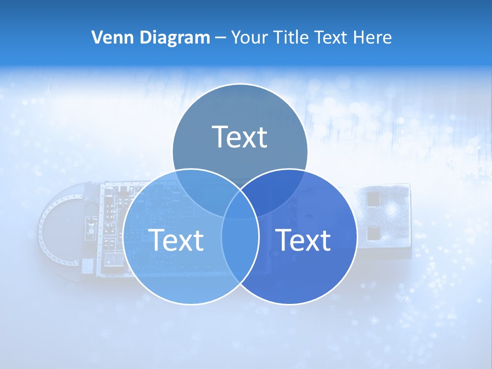 Electrical Accessories Usb PowerPoint Template