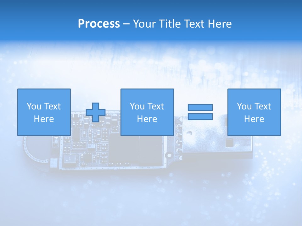 Electrical Accessories Usb PowerPoint Template