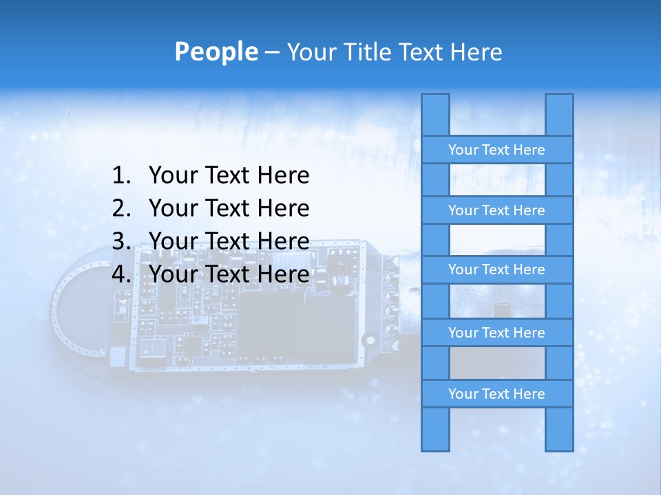 Electrical Accessories Usb PowerPoint Template