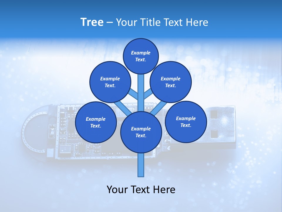 Electrical Accessories Usb PowerPoint Template