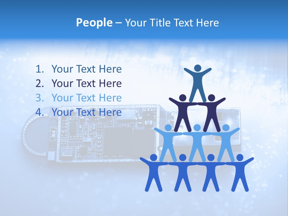 Electrical Accessories Usb PowerPoint Template