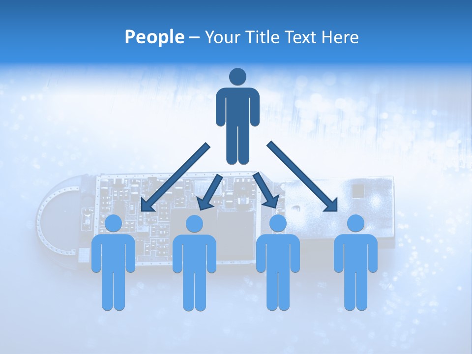 Electrical Accessories Usb PowerPoint Template