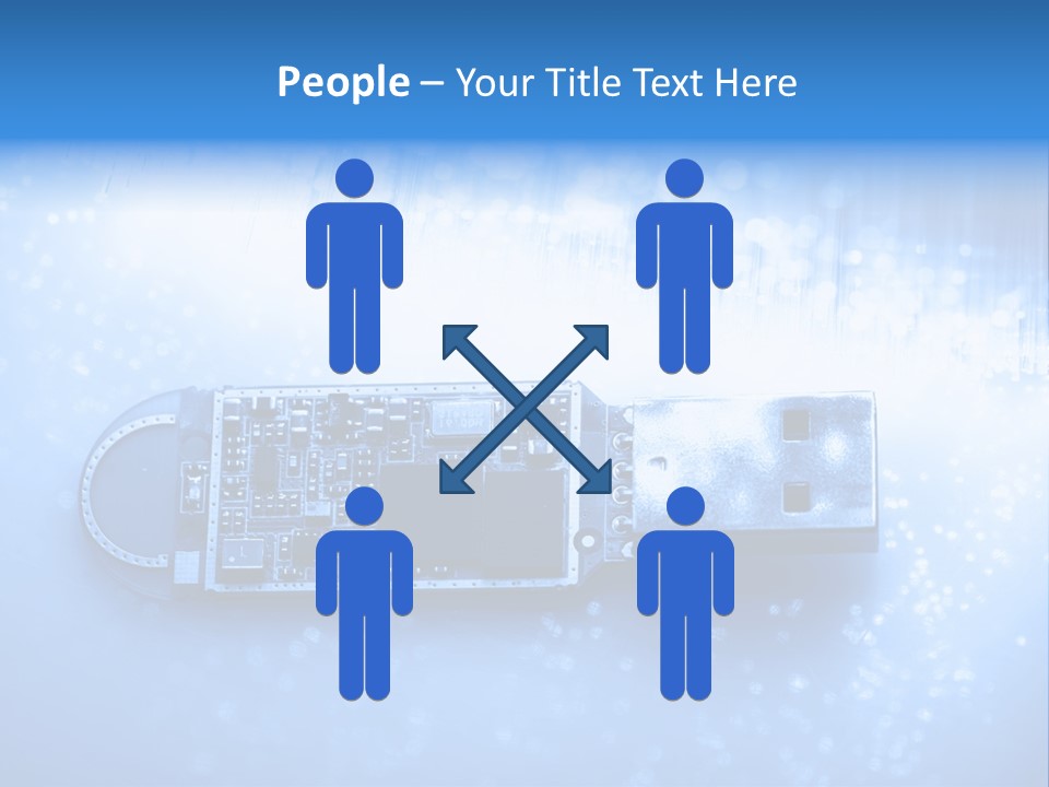 Electrical Accessories Usb PowerPoint Template