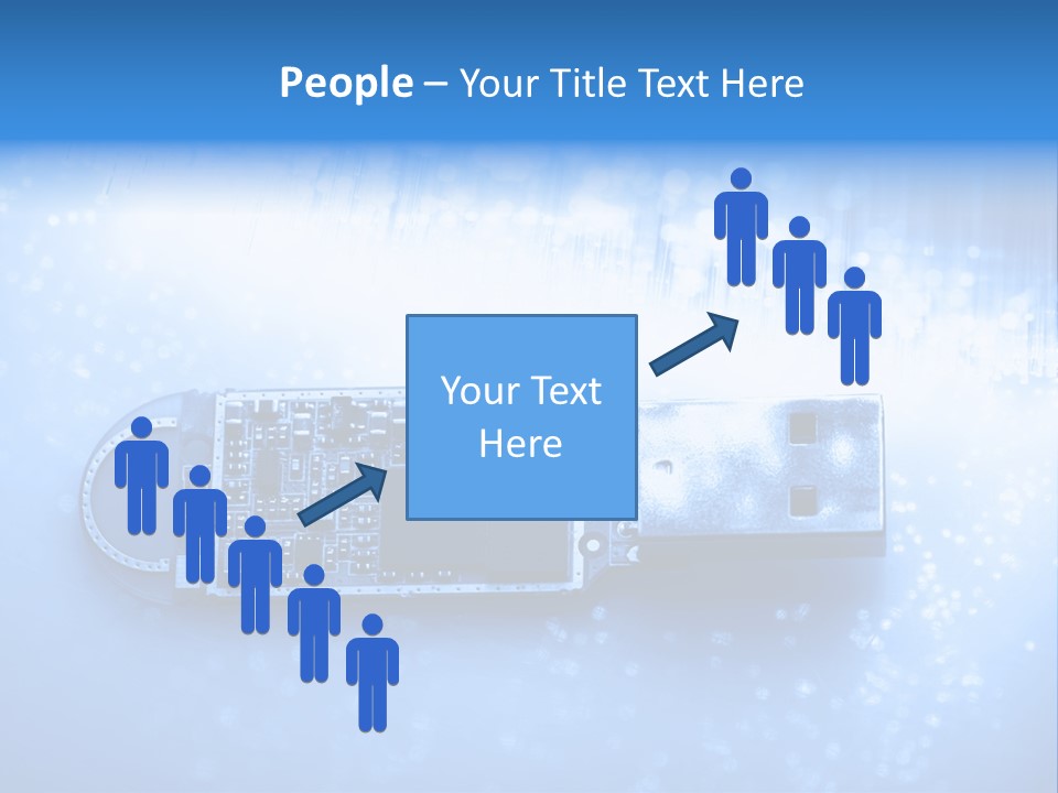 Electrical Accessories Usb PowerPoint Template