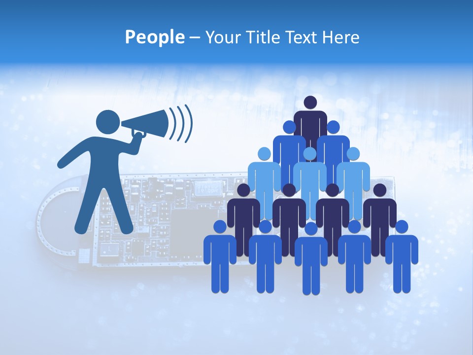 Electrical Accessories Usb PowerPoint Template