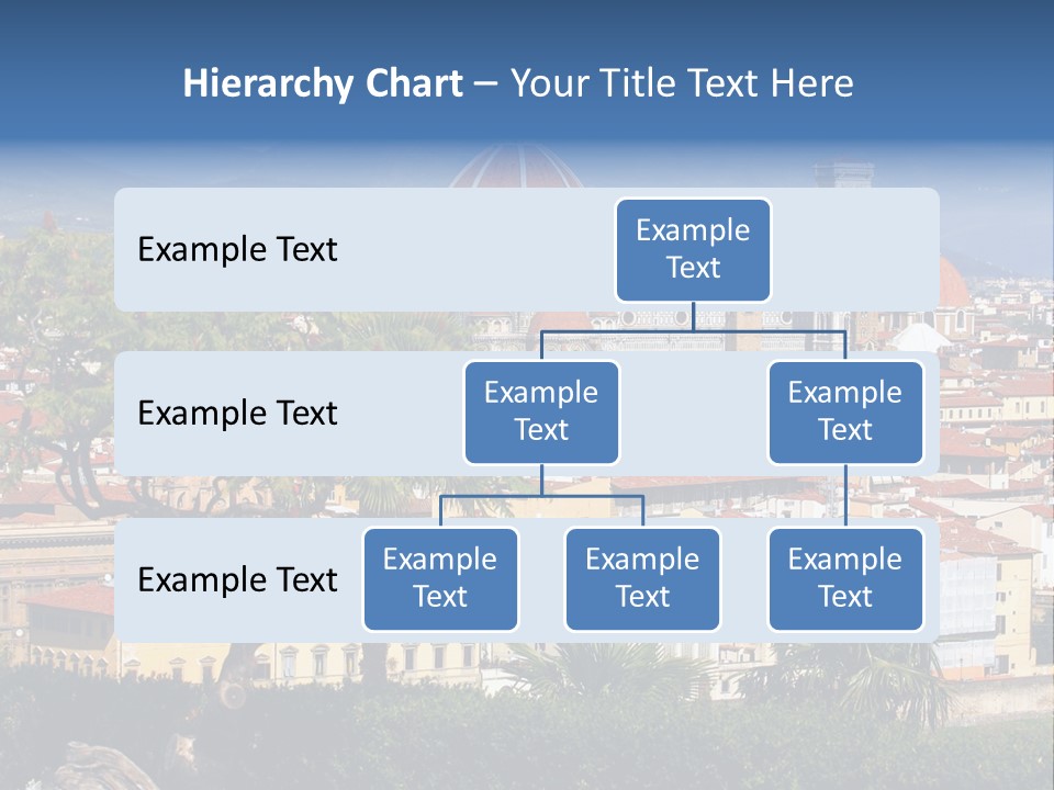 A View Of A City With A Dome In The Background PowerPoint Template