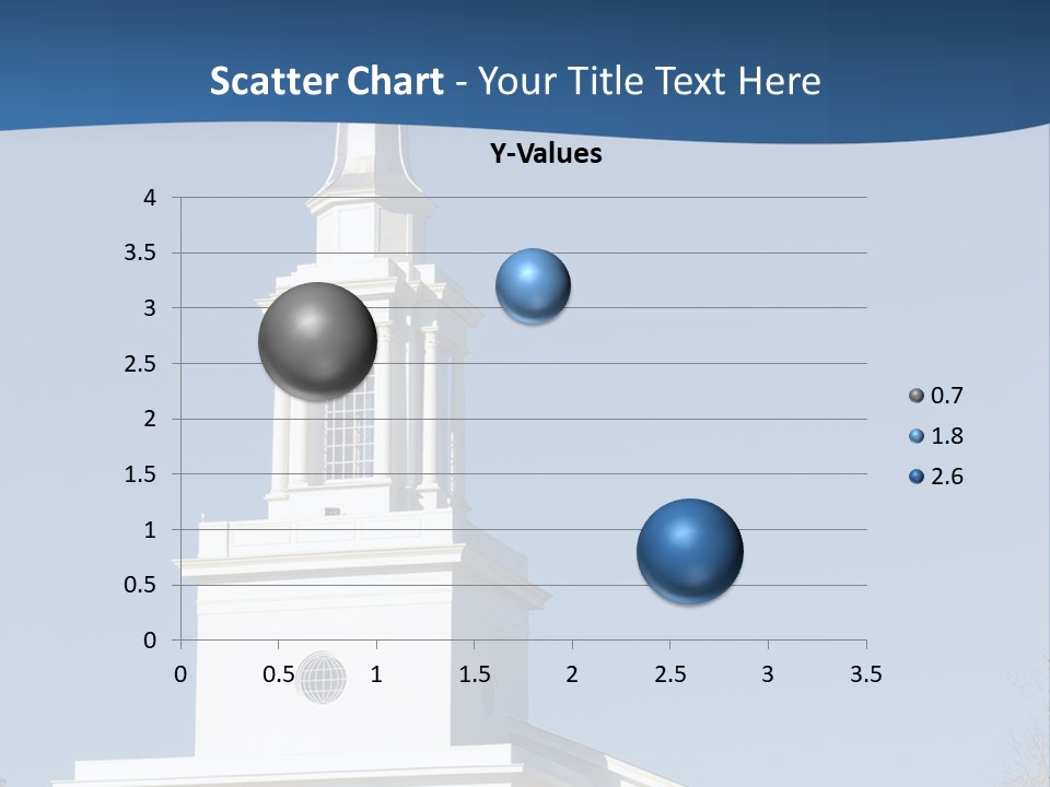 Tower Bell Tower Baptist Church PowerPoint Template