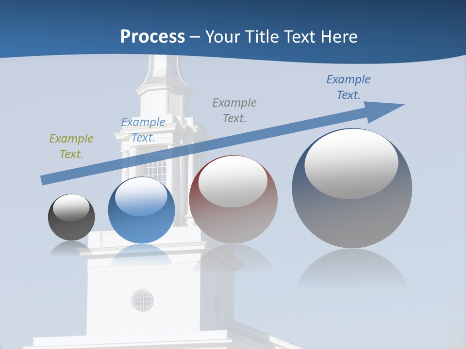 Tower Bell Tower Baptist Church PowerPoint Template