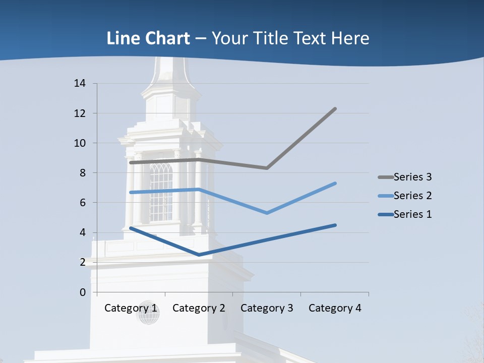Tower Bell Tower Baptist Church PowerPoint Template
