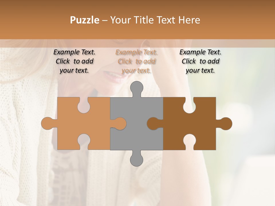 Stonewall Blue Slope PowerPoint Template