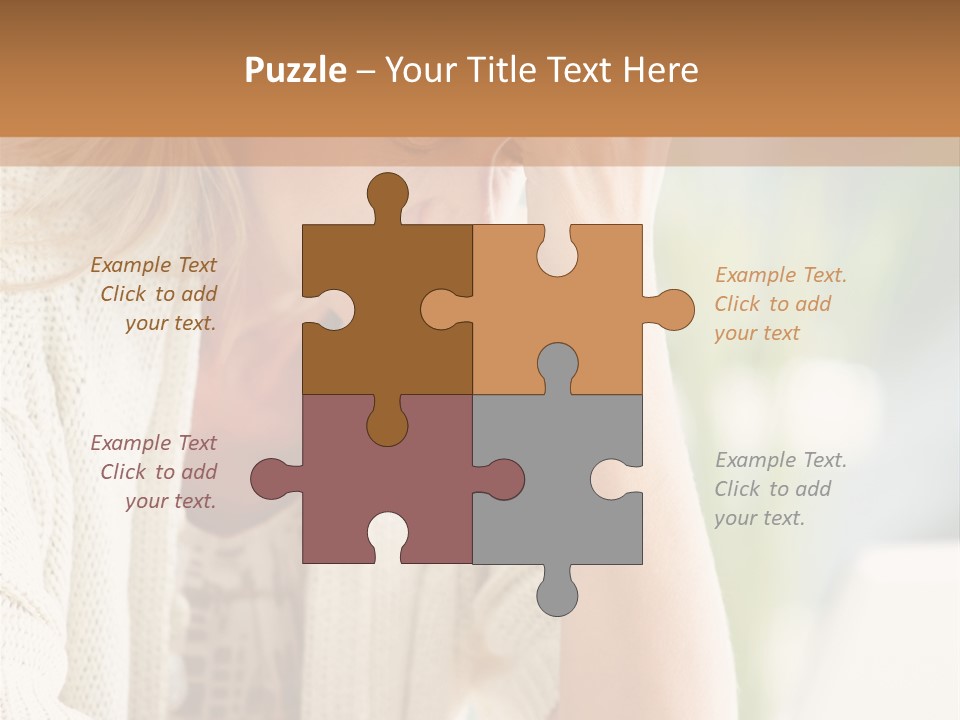 Stonewall Blue Slope PowerPoint Template