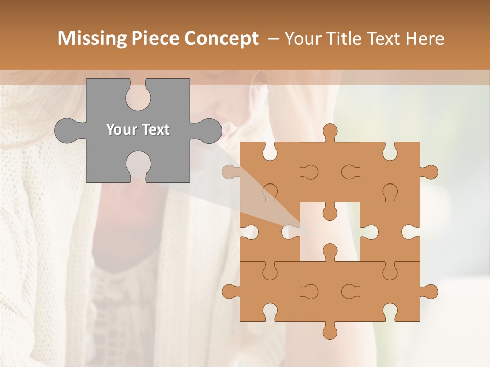 Stonewall Blue Slope PowerPoint Template