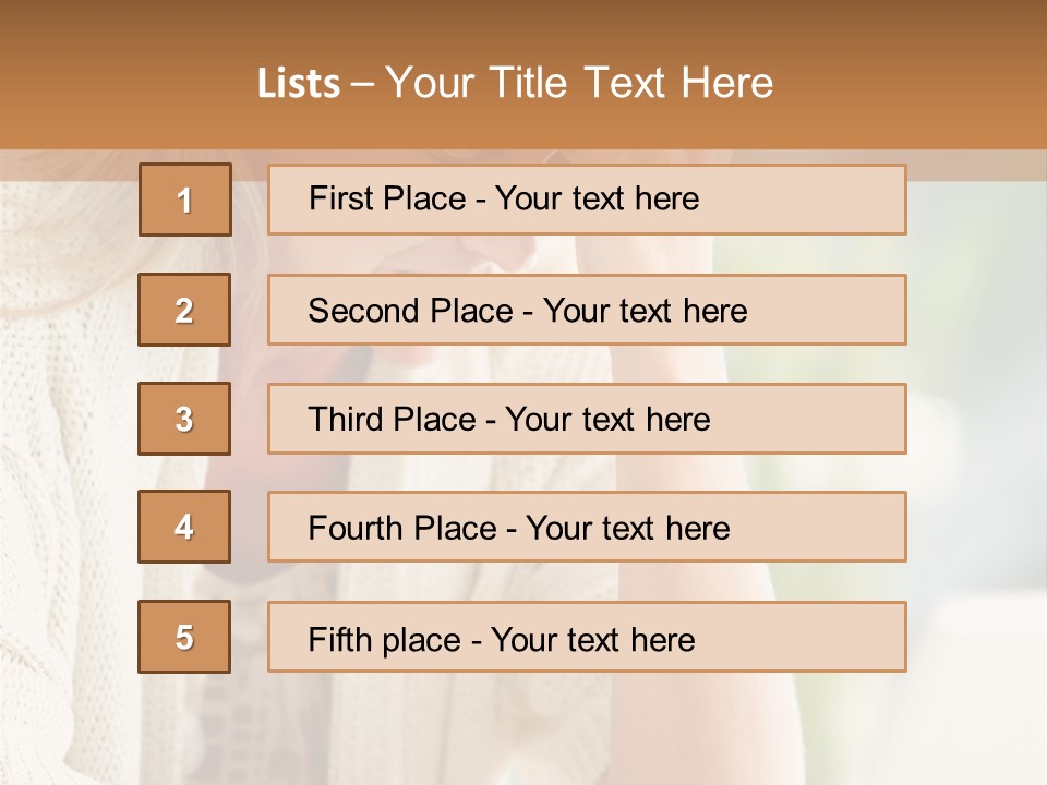 Stonewall Blue Slope PowerPoint Template