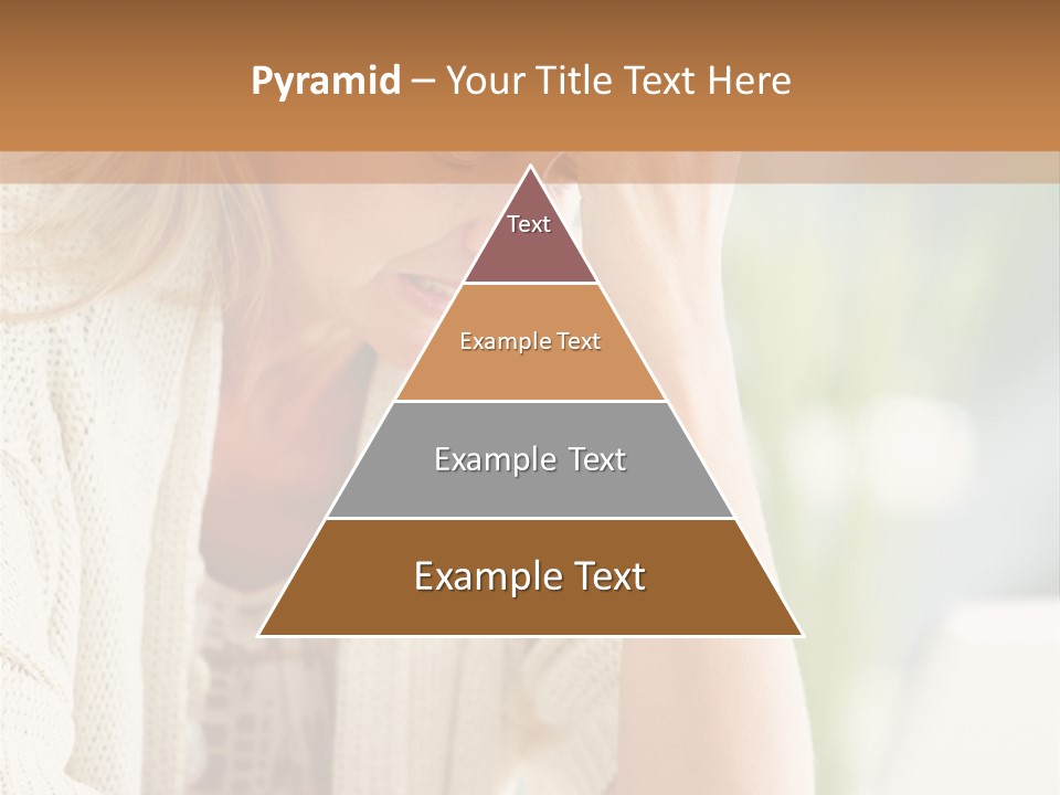 Stonewall Blue Slope PowerPoint Template