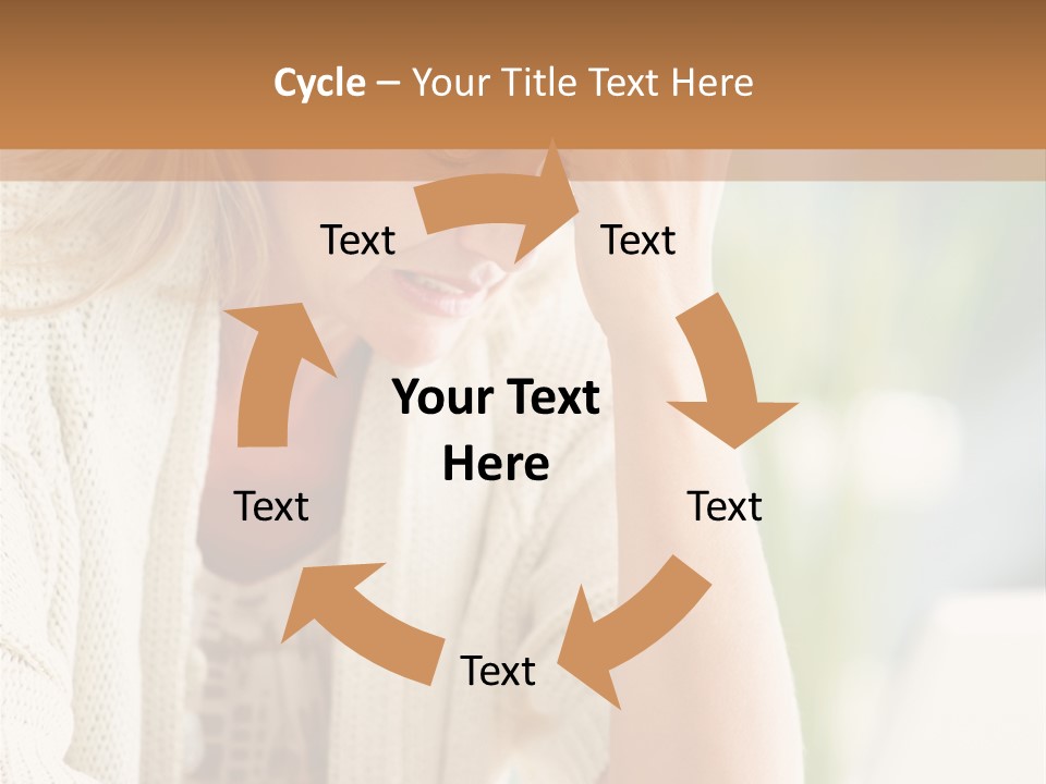 Stonewall Blue Slope PowerPoint Template