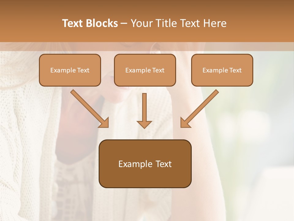 Stonewall Blue Slope PowerPoint Template