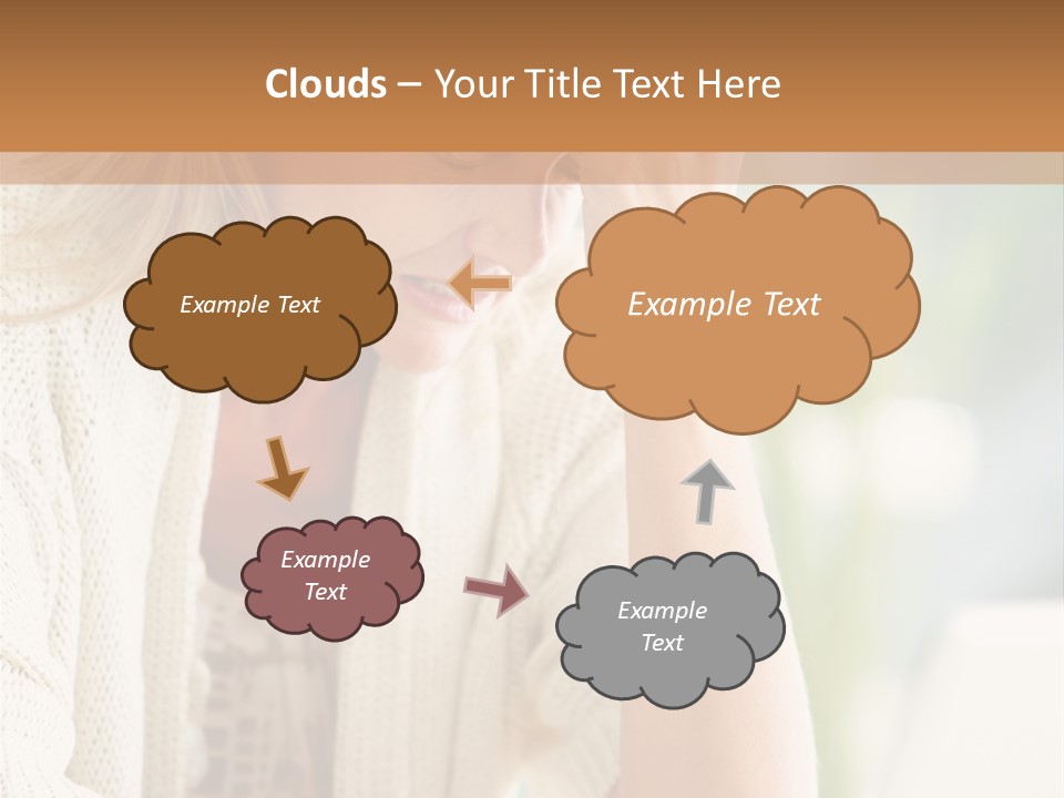 Stonewall Blue Slope PowerPoint Template